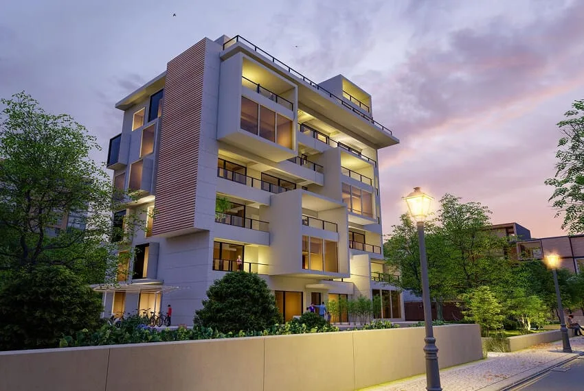 Apartment Building - 28圈